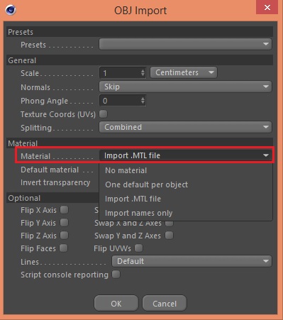 نام: How to Import .mtl in cinema 4d.jpg نمایش: 254 اندازه: 49.4 کیلو بایت