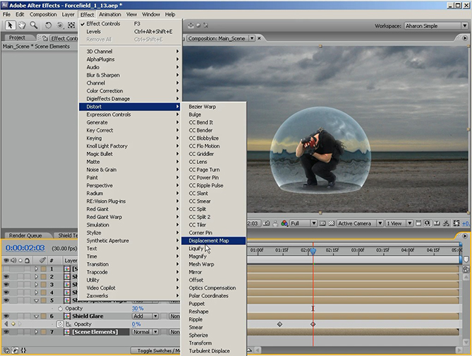 نام: Creating a Force Field Effect.jpg نمایش: 284 اندازه: 236.6 کیلو بایت