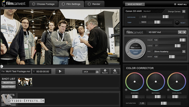نام: FilmConvert.jpg نمایش: 294 اندازه: 137.8 کیلو بایت