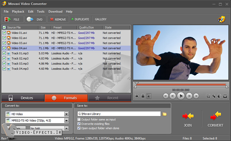 نام: Movavi Video Converter.JPG نمایش: 201 اندازه: 178.4 کیلو بایت