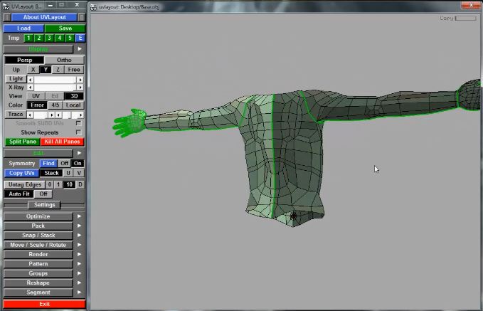 نام: UV Layout01.JPG نمایش: 134 اندازه: 45.0 کیلو بایت