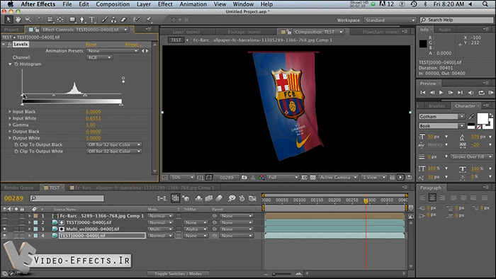 نام: C4D_AE Tutorial- Revision Effects Re-Map UVW Multipass.jpg نمایش: 392 اندازه: 108.3 کیلو بایت