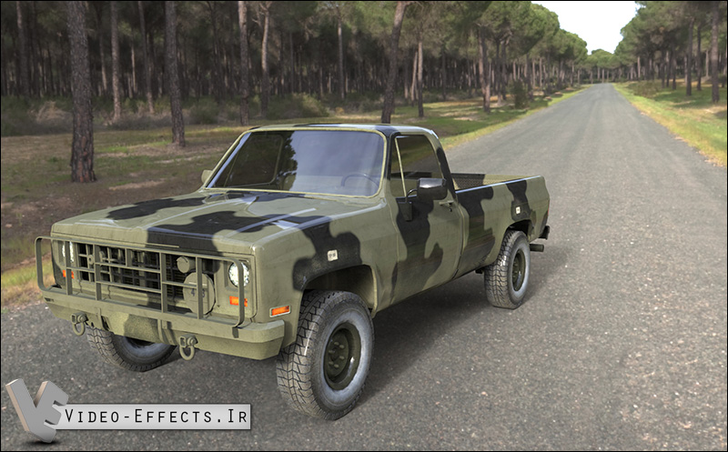 نام: PU Army Truck.jpg نمایش: 471 اندازه: 179.6 کیلو بایت