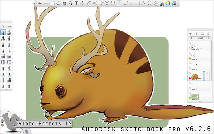 نام: Autodesk sketchbook pro v6.2.6.jpg نمایش: 81 اندازه: 125.8 کیلو بایت