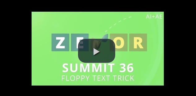 نام: Summit 36 - Floppy Text Trick - After Effects.jpg نمایش: 67 اندازه: 25.5 کیلو بایت