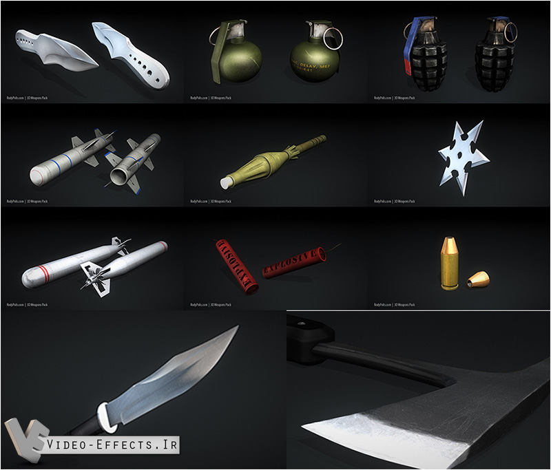 نام: 3D Weapons Pack.jpg نمایش: 83 اندازه: 131.4 کیلو بایت