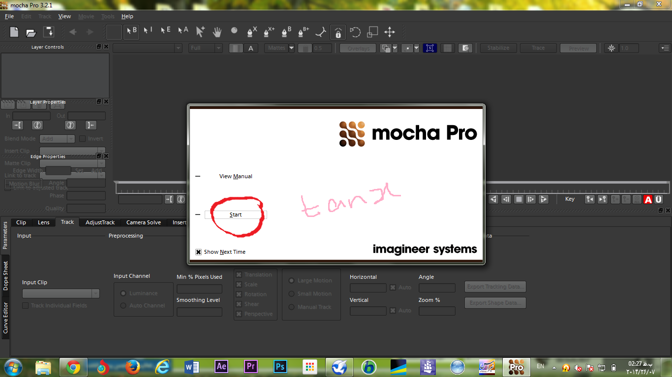 نام: Mocha Pro V3.2.png نمایش: 69 اندازه: 269.7 کیلو بایت