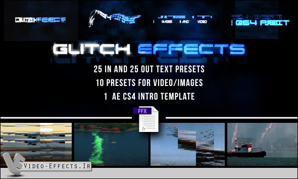 نام: Videohive Glitch Presets for Text and Video.jpg نمایش: 100 اندازه: 87.2 کیلو بایت