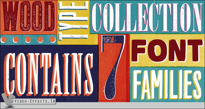 نام: Wood Type Collection Font Family.jpg نمایش: 77 اندازه: 178.6 کیلو بایت